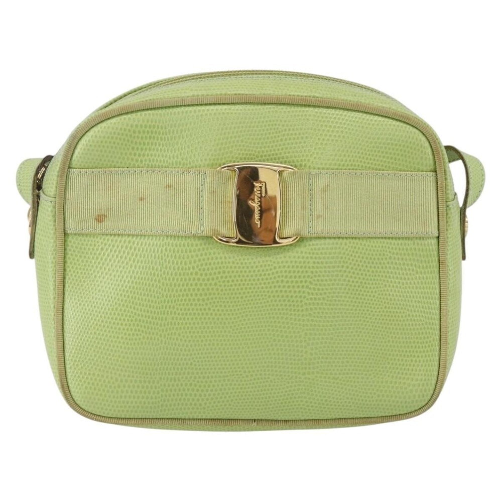 Salvatore Ferragamo Vara Bow camera Leather